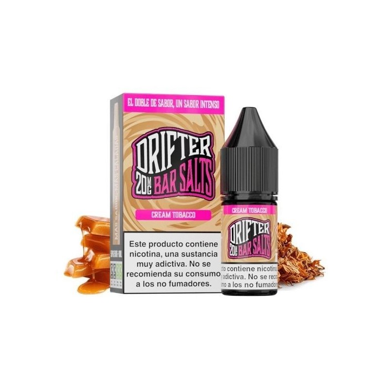 Liquid Drifter Bar Salts 10ml 20mg Crème Tabac | DoctorVape