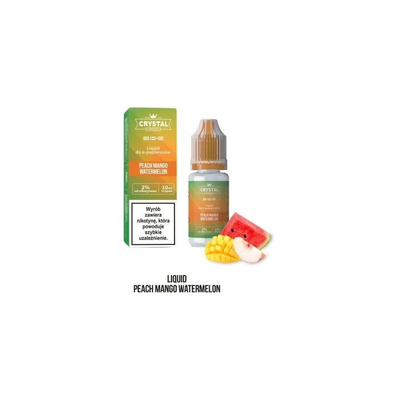 Liquid Crystal Salt - Brzoskwinia Mango Arbuz 20 mg 10 ml | Doctorvape