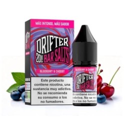Liquid Drifter Bar Salts 10ml 20mg Blueberry Cherry
