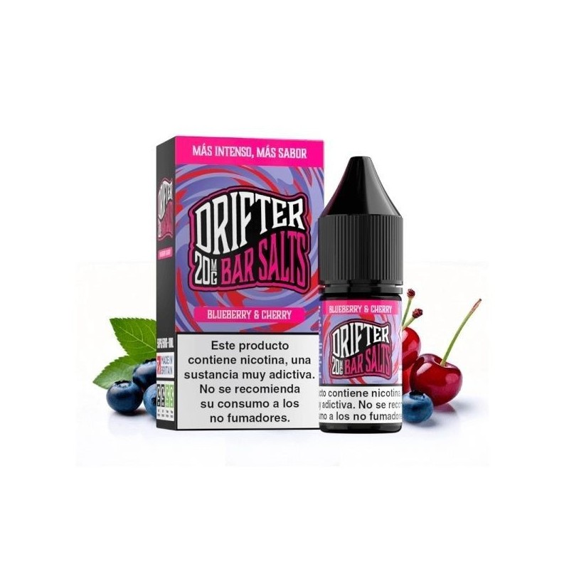Liquid Drifter Bar Salts 10ml 20mg Myrtille Cerise | DoctorVape