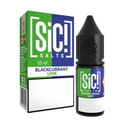 Liquid Sic Salts 10ml - Blackcurrant Lime 20mg | Doctorvape