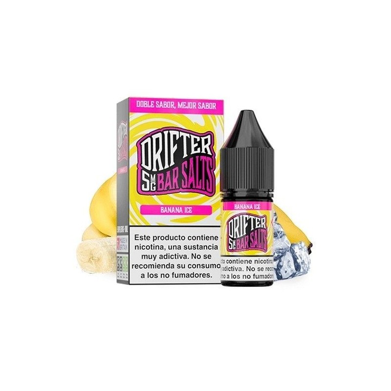 Liquid Drifter Bar Salts 10ml 20mg Banane Glacée | DoctorVape