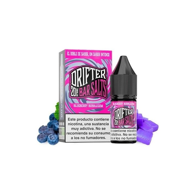 Liquid Drifter Bar Salts 10ml 20mg Myrtille Bubble-gum Glacé | DoctorVape