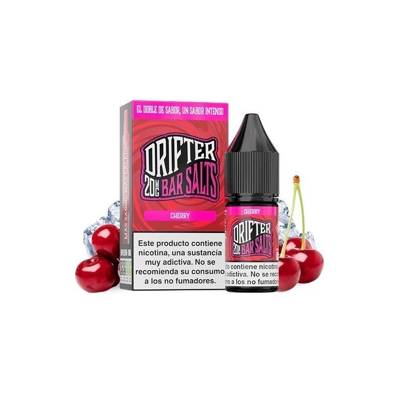 Liquid Drifter Bar Salts 10ml 20mg Cherry