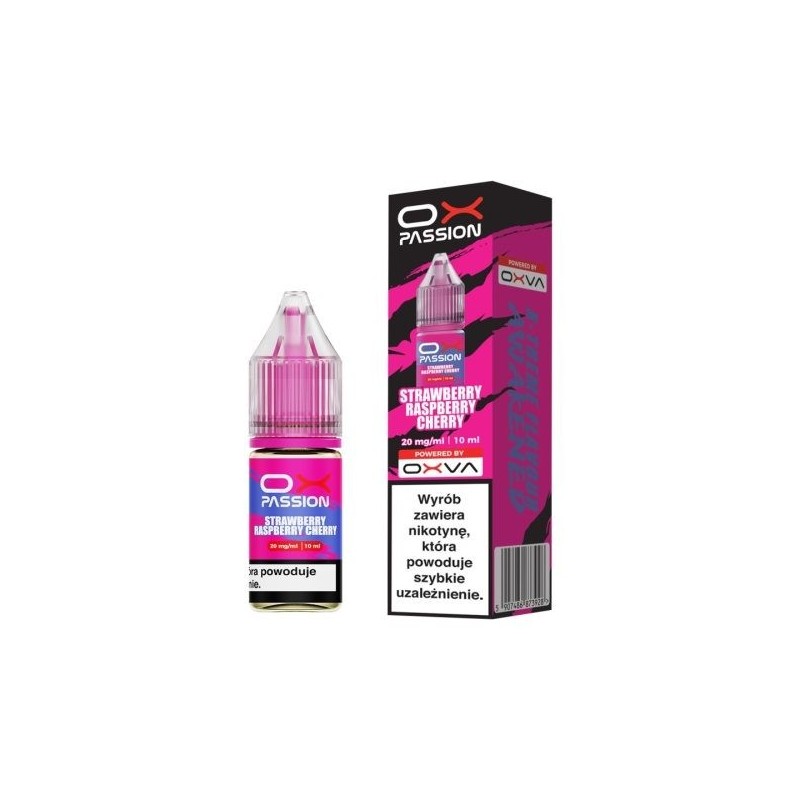 OXVA OX Passion Salt Liquid - Strawberry Raspberry Cherry 20mg | Doctorvape