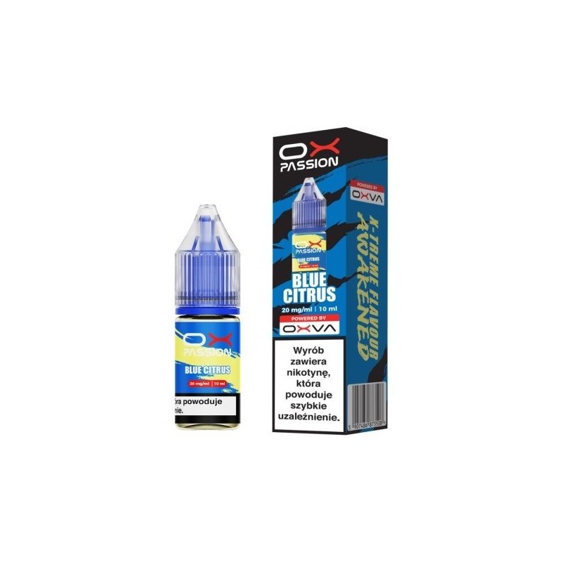 Liquid OXVA OX Passion Salt - Blue Citrus 20mg | Doctorvape
