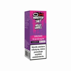 OXVA OX Master Salt Liquid - Mixed Grapes 20mg | Doctorvape