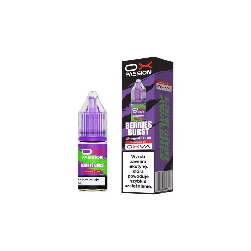 Liquid OXVA OX Passion Salt - Explosion de Baies 20mg | DoctorVape