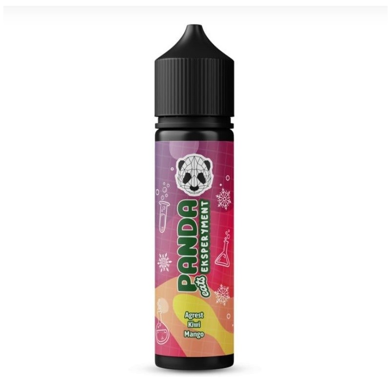 Longfill Panda Eksperyment Tripple 10/60ml - Agrest Kiwi Mango