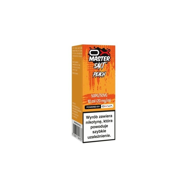 Liquid OXVA OX Master Salt - Pêche 20mg | DoctorVape