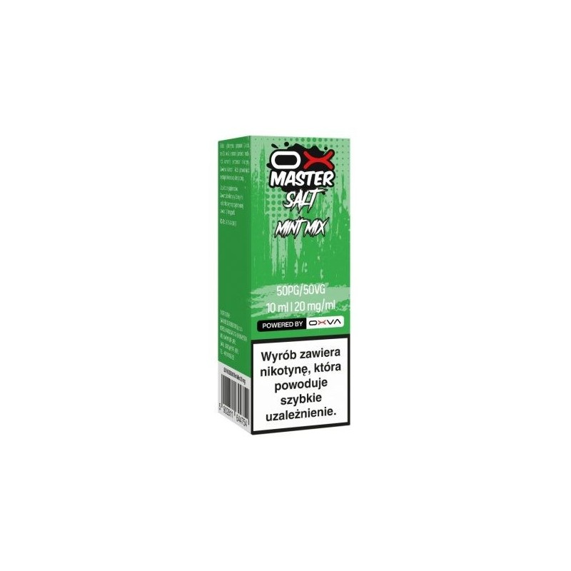 Liquid OXVA OX Master Salt - Mélange de Menthe 20mg | DoctorVape