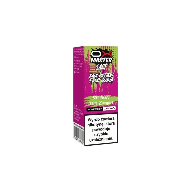 Liquid OXVA OX Master Salt - Kiwi Fruit de la Passion Goyave 20mg | DoctorVape