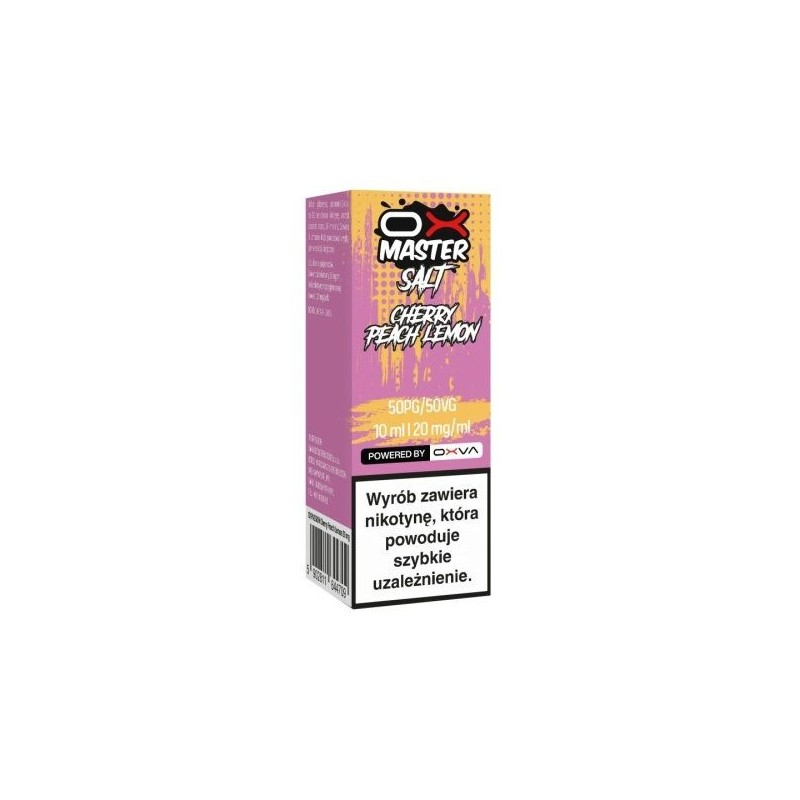 Liquid OXVA OX Master Salt - Cerise Pêche Citron 20mg | DoctorVape