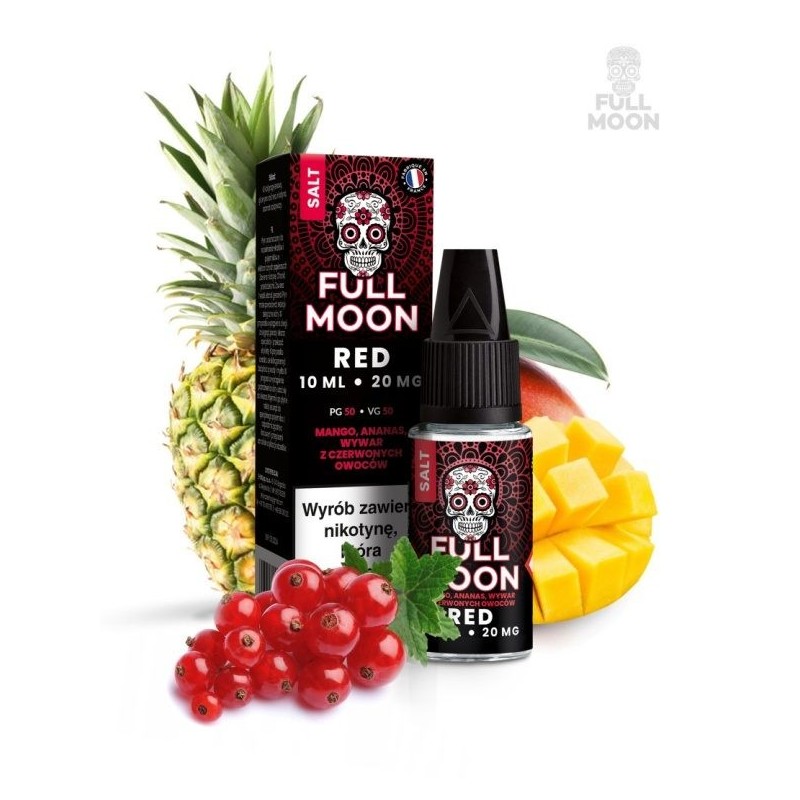 Liquid Full Moon Salt - RED - 20 mg 10 ml | Doctorvape