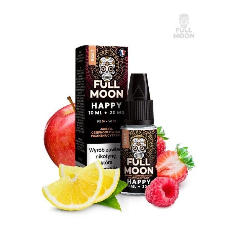 Liquid Full Moon Salt - HAPPY - 20 mg 10 ml | Doctorvape