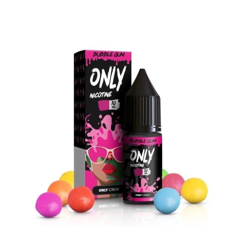 Liquid Only Nicotine 10ml - Bubble Gum 18mg