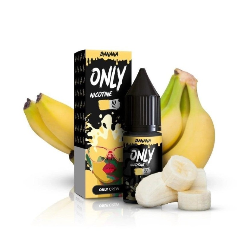 Liquid Only Nicotine 10ml - Banane 3mg | DoctorVape