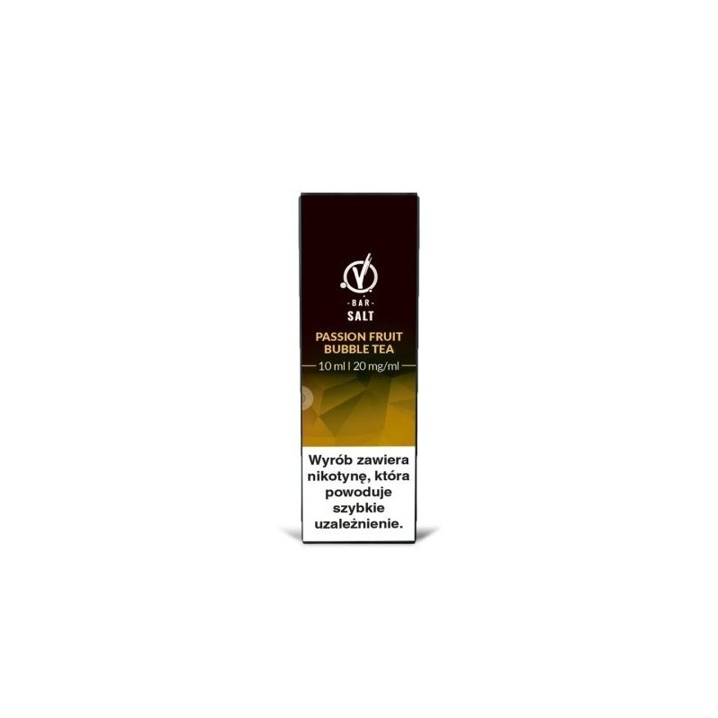Liquid VBar Salt 10ml - Passion Fruit Bubble Tea