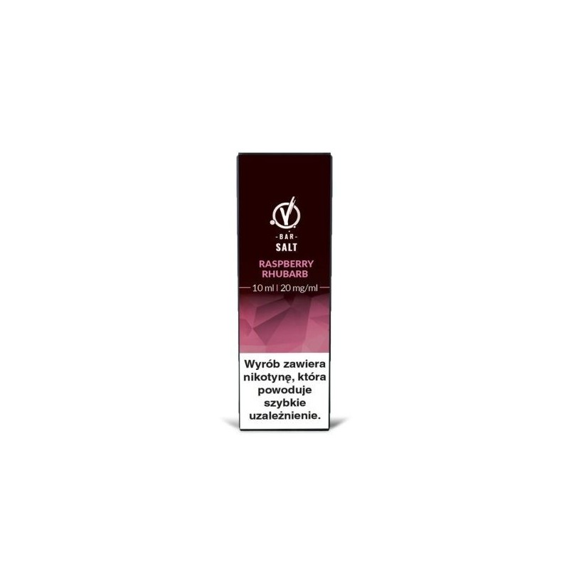 Liquid VBar Salt 10ml - Raspberry Rhubarb 20mg