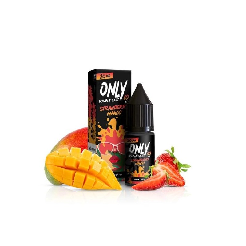 Liquid Only Double Salt 10ml - Strawberry Mango 20mg