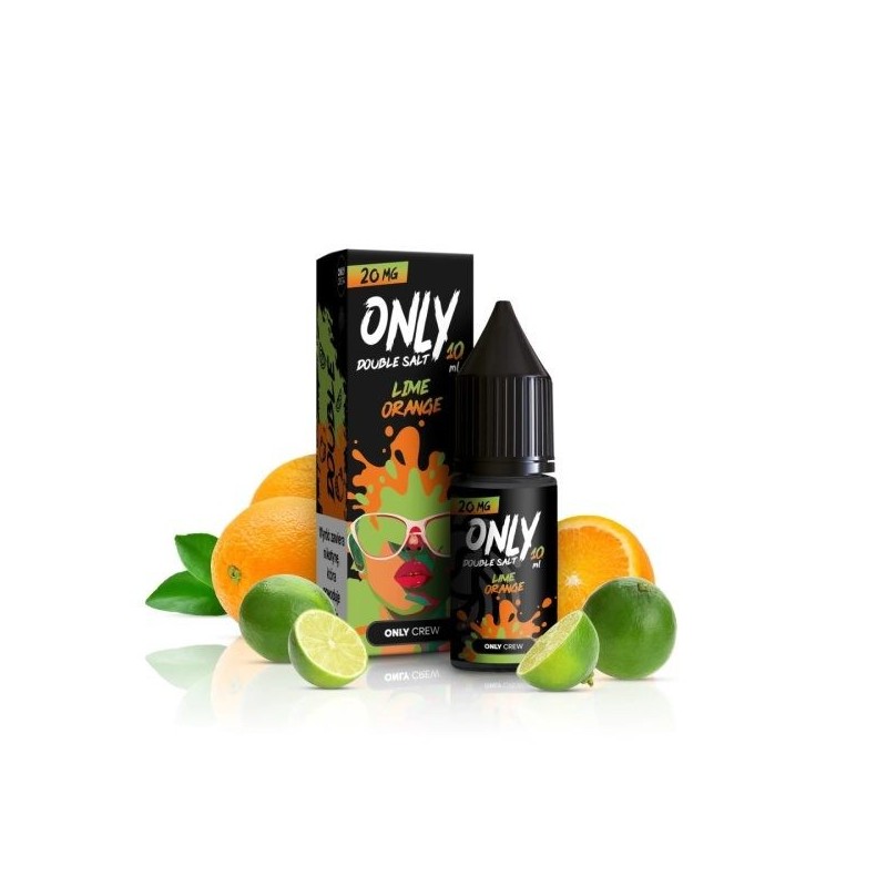 Liquid Only Double Salt 10ml - Lime Orange 20mg