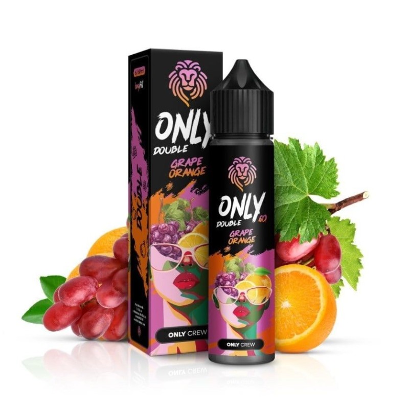 Longfill Only Double 6/60ml - Grape Orange