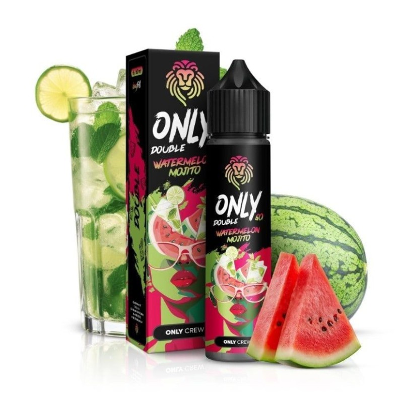 Longfill Only Double 6/60ml - Watermelon Mojito