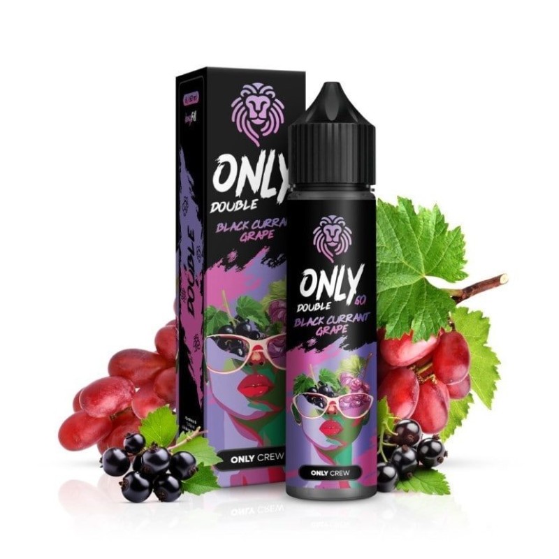 Longfill Only Double 6/60ml - Black Currant Grape