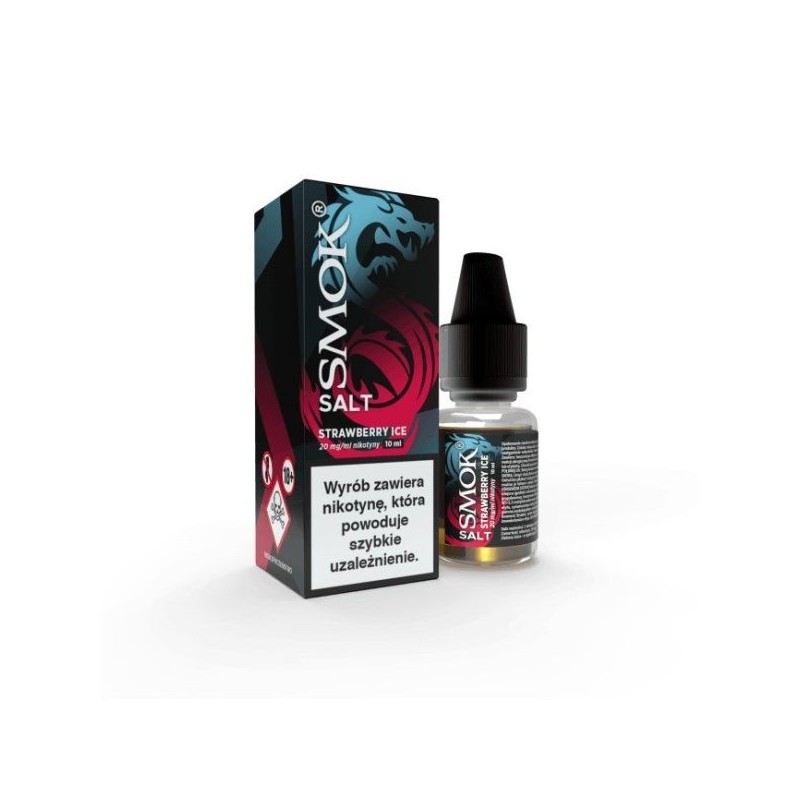 Liquid Smok Salt 10ml - Truskawkowy Lód 20mg | Doctorvape