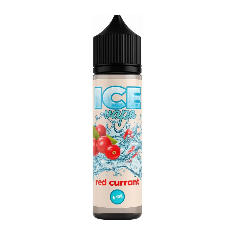 Longfill ICE Vape 6/60ml Groseille Rouge | DoctorVape