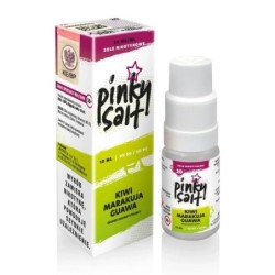 Liquid Pinky Vape Salt - 10ml Kiwi Passionfruit Guava 20mg | Doctorvape