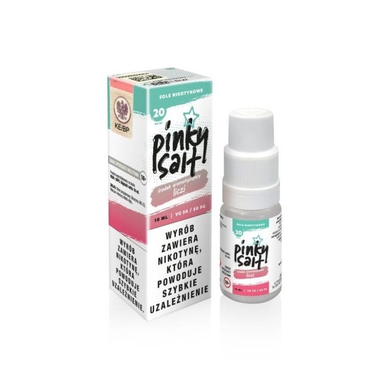 Liquid Pinky Vape Salt - 10ml Liczi 20mg | Doctorvape