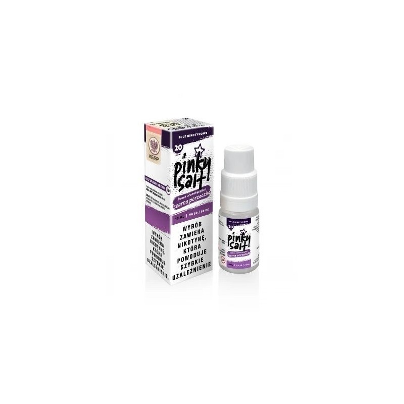 Liquid Pinky Vape Salt - 10ml Czarna Porzeczka 20mg | Doctorvape