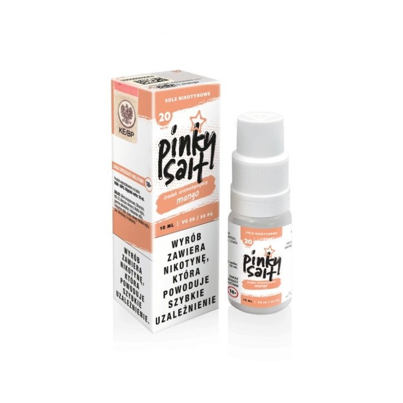 Liquid Pinky Vape Salt - 10ml Mango 20mg | Doctorvape