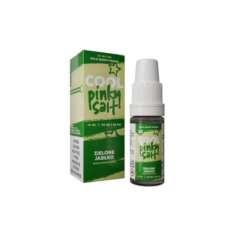 Liquid Cool Pinky Salt 20mg 10ml - Green Apple | Doctorvape