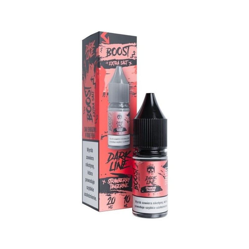 Liquid Dark Line Boost Salt 10ml - Fraise Tangerine 20mg | DoctorVape