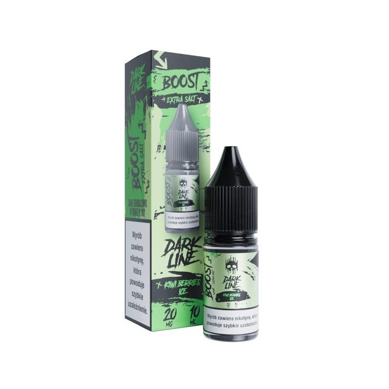 Liquid Dark Line Boost Salt 10ml - Kiwi Berries Ice 20mg