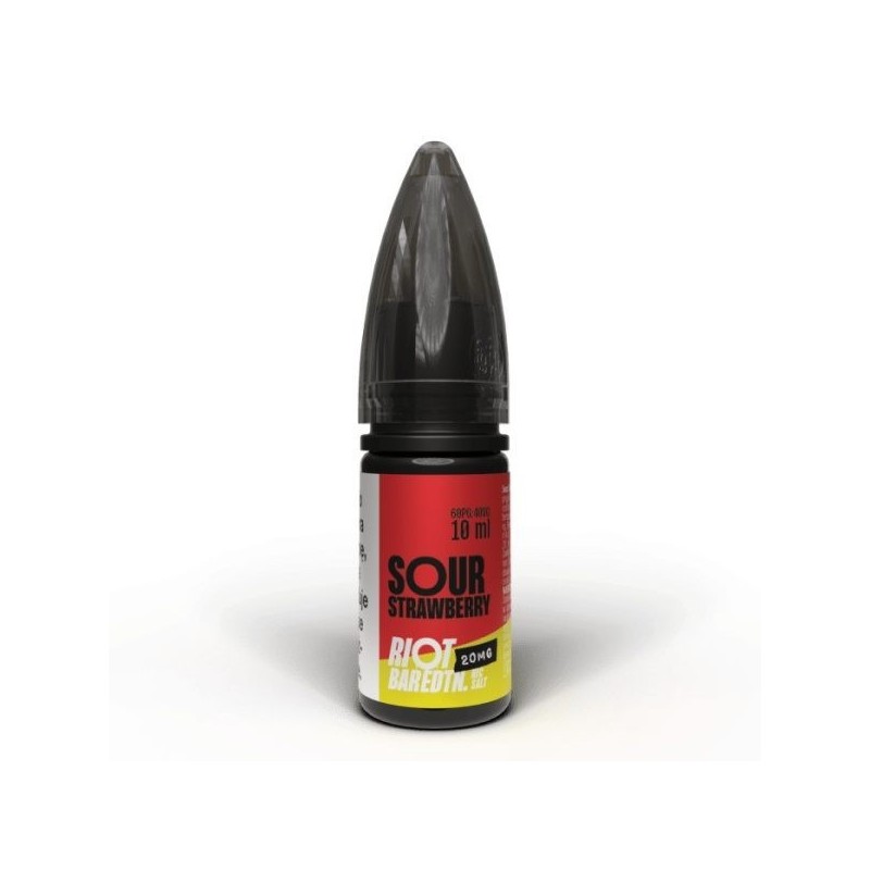 Liquid RIOT Salt 10ml - Fraise Acidulée 20mg | Doctorvape