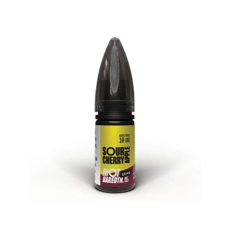 Liquid RIOT Salt 10ml - Sour Cherry Apple 20mg | Doctorvape