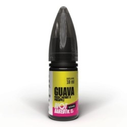 Liquid RIOT Salt 10ml - Guawa Passion Ananas 20mg | Doctorvape