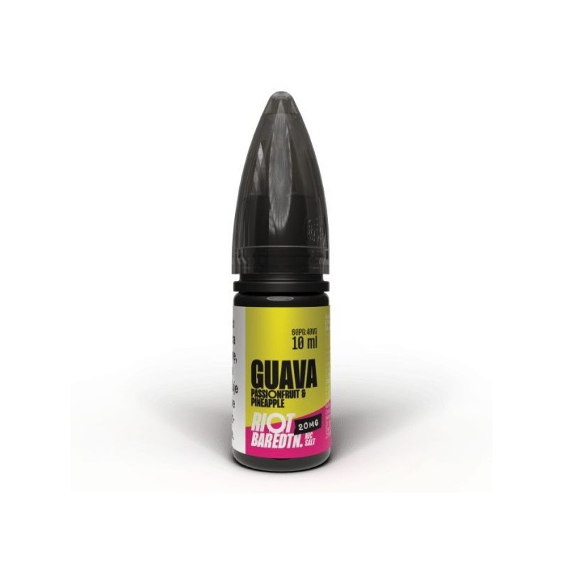 Liquid RIOT Salt 10ml - Guava Passion Pineapple 20mg | Doctorvape