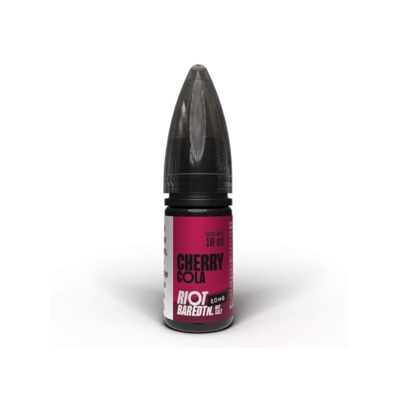 Liquid RIOT Salt 10ml - Cherry Cola 20mg | Doctorvape