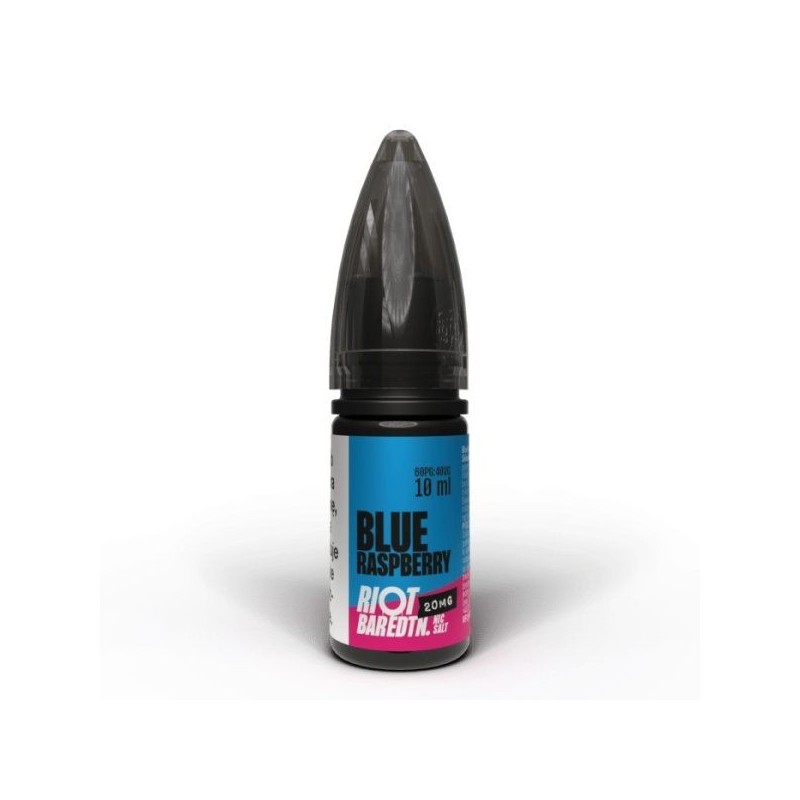 Liquid RIOT Salt 10ml - Blue Raspberry 20mg | Doctorvape
