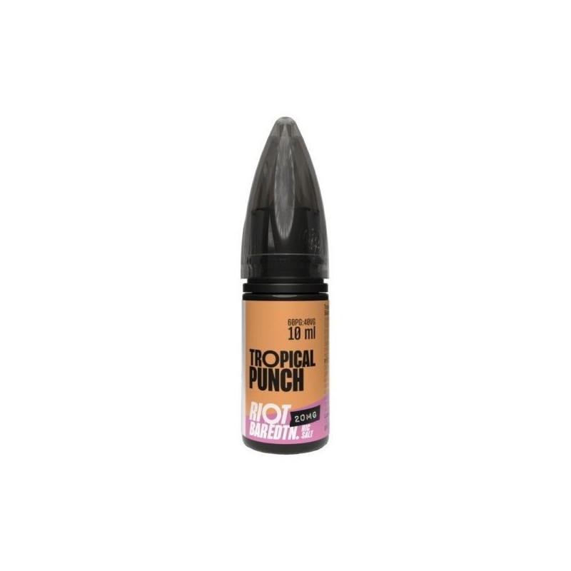 Liquid RIOT Salt 10ml - Punch Tropical 20mg | Doctorvape