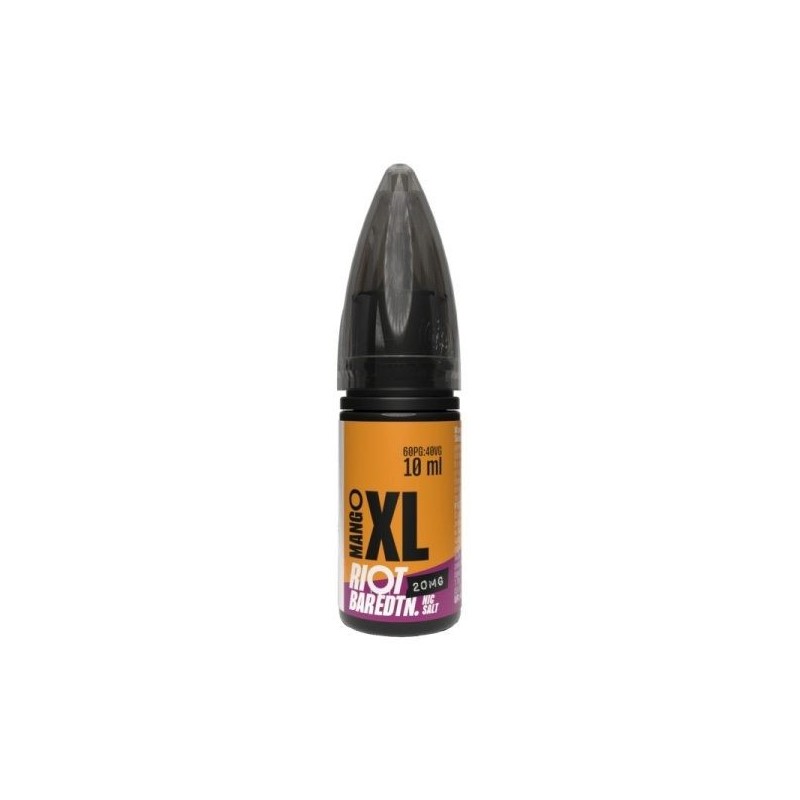 Liquid RIOT Salt 10ml - Mango XL 20mg | Doctorvape