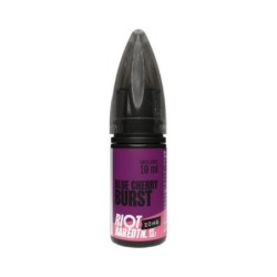 Liquid RIOT Salt 10ml - Blue Cherry Burst 20mg | Doctorvape
