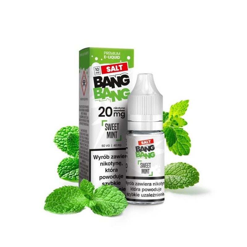 Liquid Bang Bang Salt 20mg 10ml - Menthe Douce | Doctorvape