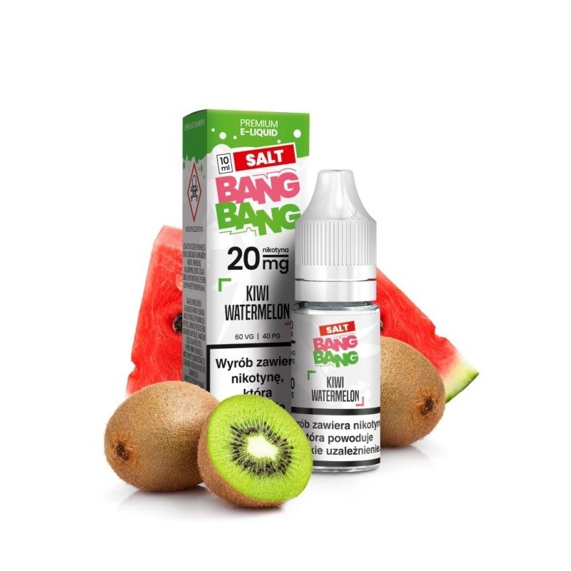 Liquid Bang Bang Salt 20mg 10ml - Kiwi Arbuz | Doctorvape