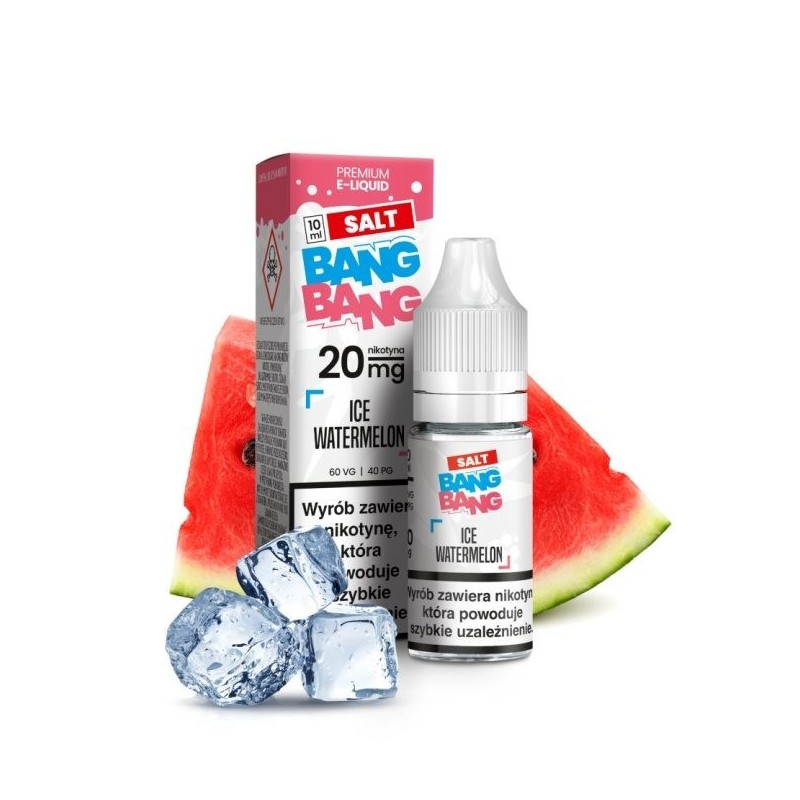 Liquid Bang Bang Salt 20mg 10ml - Pastèque Glacée | Doctorvape