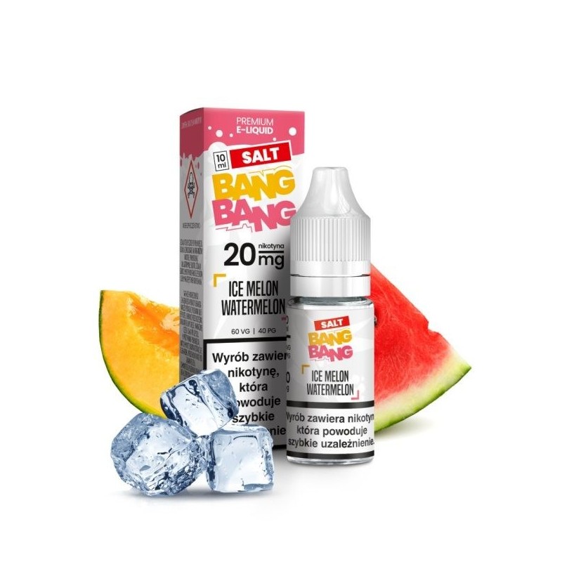 Liquid Bang Bang Salt 20mg 10ml - Glace Melon Pastèque | Doctorvape